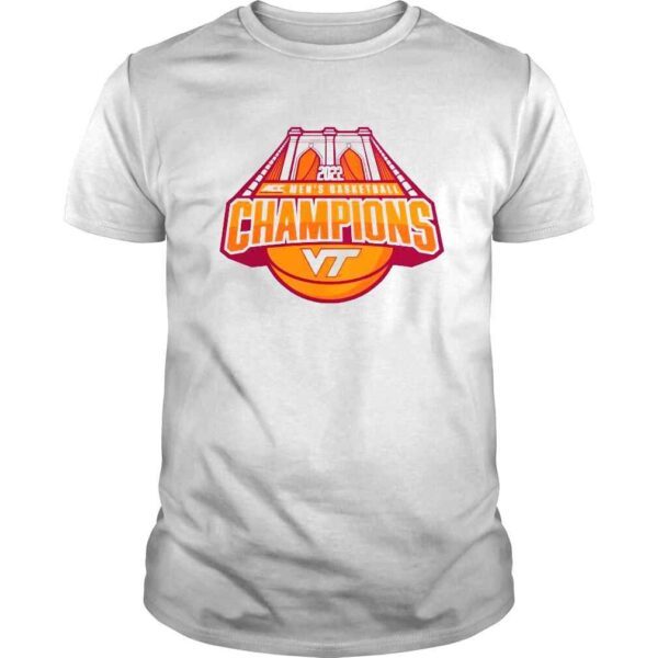 Virginia Tech Hokies 2022 ACC Mens Basketball Conference Tournament Champions TShirt