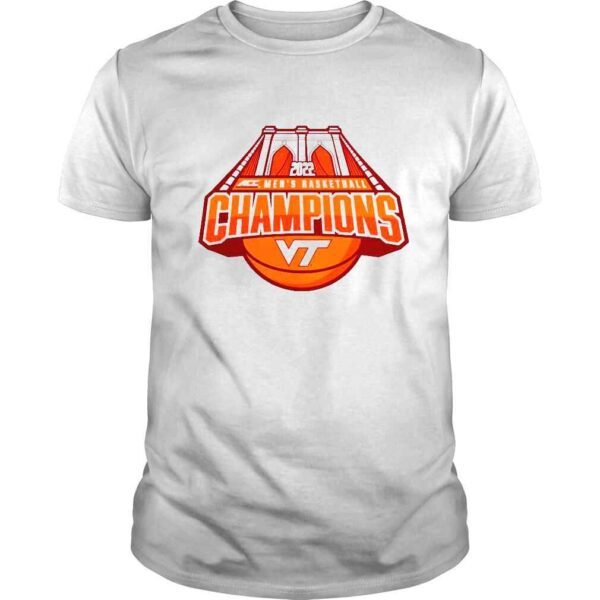 Virginia Tech Hokies 2022 ACC mens basketball Champions logo shirt