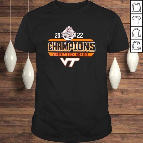 Virginia Tech Hokies Original Retro Brand 2022 ACC Mens Basketball Conference Tournament Champions Locker Room TShirt