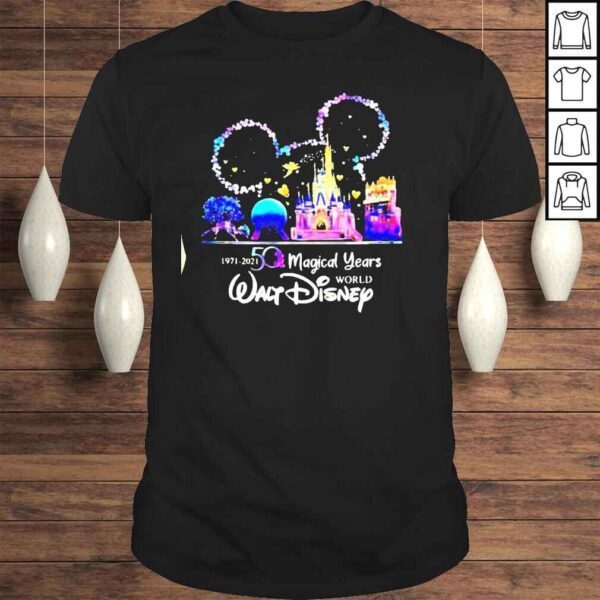 Walt disney world 50th anniversary magic Kingdom Tshirt