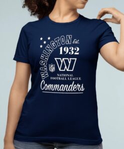 Washington 1932 National Football League Commanders Shirt