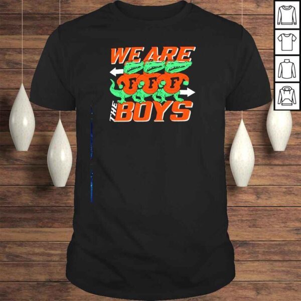 We are the Boys Florida Gators Tshirt