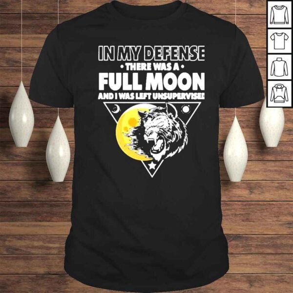 Werewolf Full Moon Werewolf Pullover Shirt