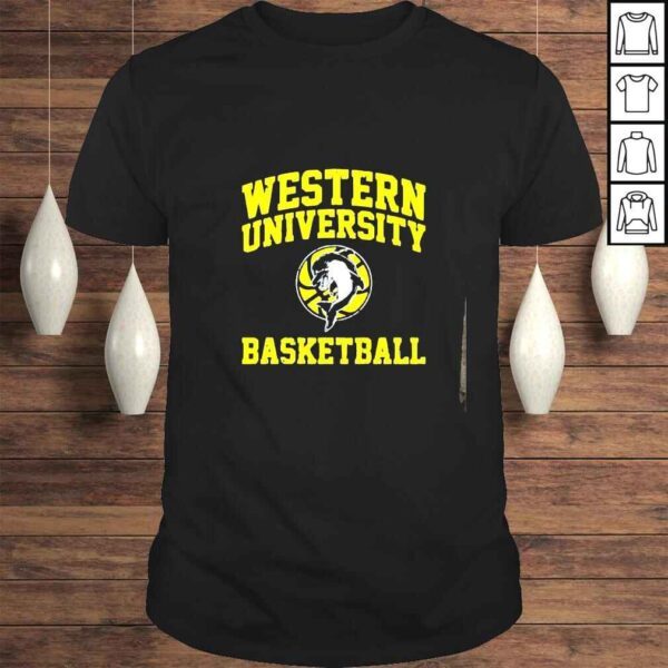 Western University Basketball shirt