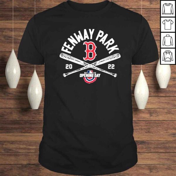 Will Middlebrooks Wearing Fenway Park 2022 Opening Day Shirt 19 Jersey Street Merch Boston Red Sox 2022 Opening Day TShirt