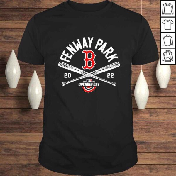 Will Middlebrooks wearing Fenway Park 2022 Opening Day Boston Red Sox shirt