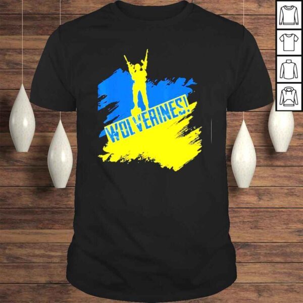 Wolverines Support Ukraine Flag Shirts