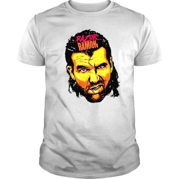 Wwe razor ramon face shirt