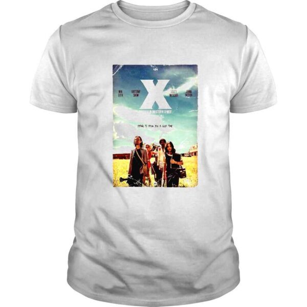 X movie written and directed by Ti West dying to show you a good time poster shirt