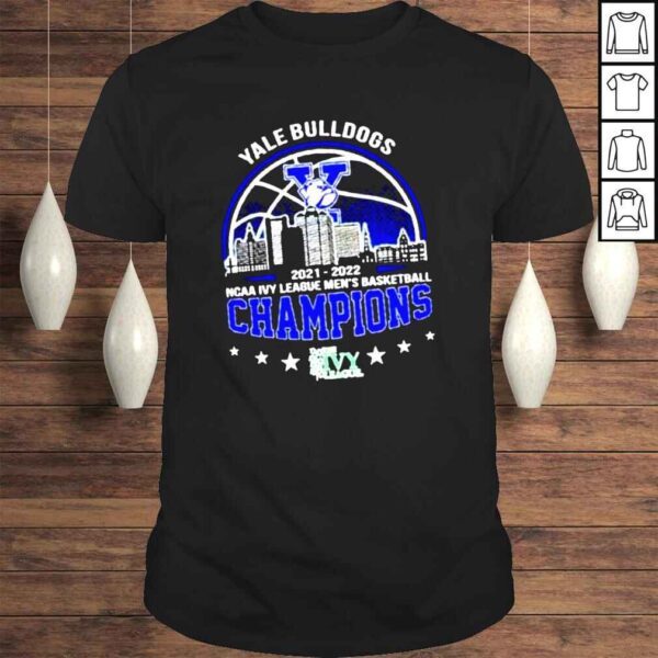 Yale Bulldogs 20212022 Ncaa Ivy League Mens Basketball Champions Logo New Shirt