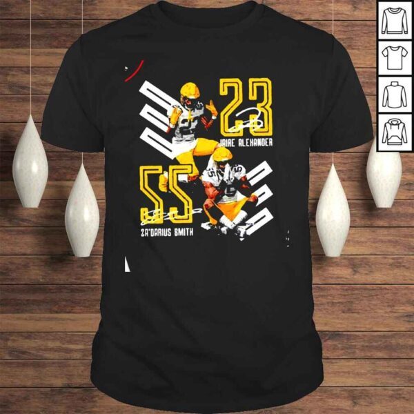 Za’darius Smith And Jaire Alexander For Green Bay Packers Signatures Shirt