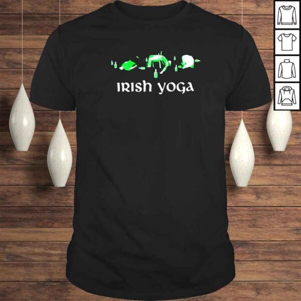 irish yoga drunk shirt