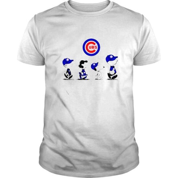 peanuts characters Chicago Cubs shirt