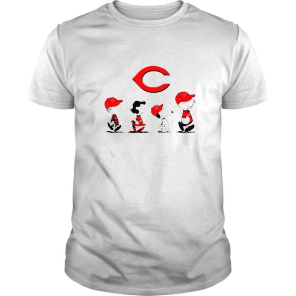 peanuts characters Cincinnati Reds shirt