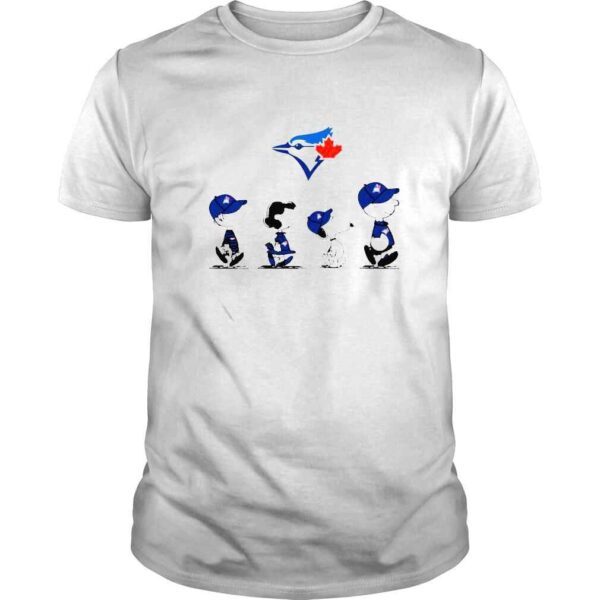 peanuts characters Toronto Blue Jays shirt