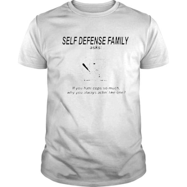 snoopy self defense family shirt