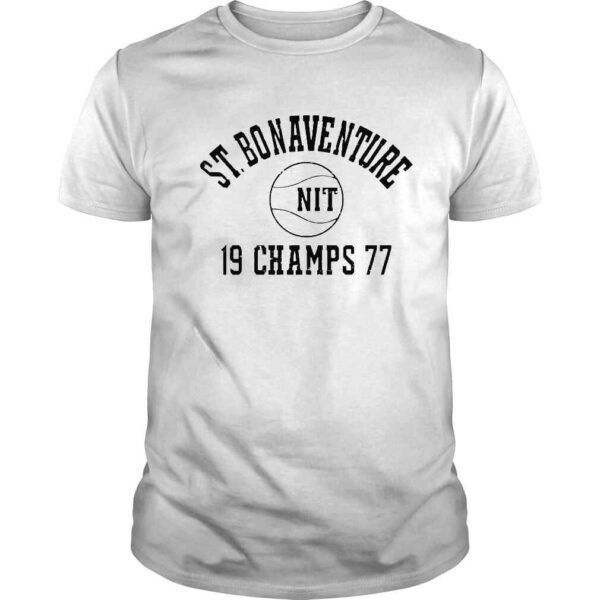 st Bonaventure 1977 champs shirt