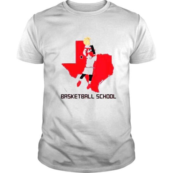 texas Tech Red Raiders basketball school shirt