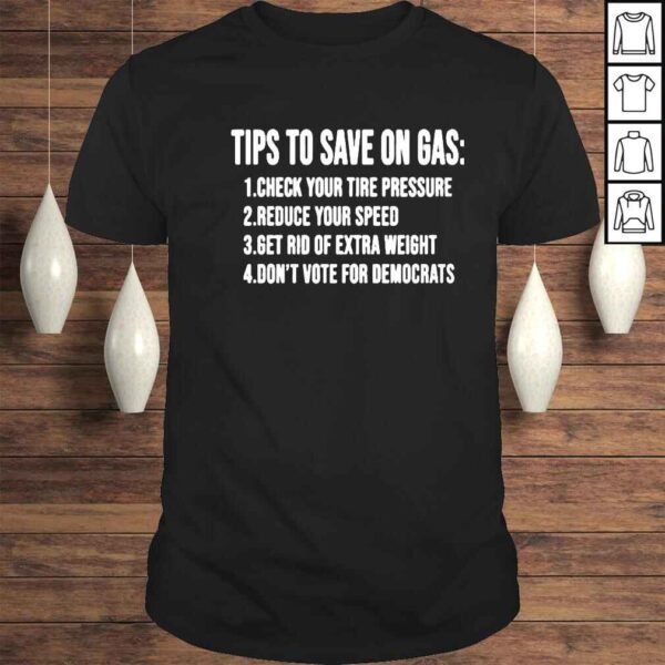 tips to save on gas check your tire pressure shirt