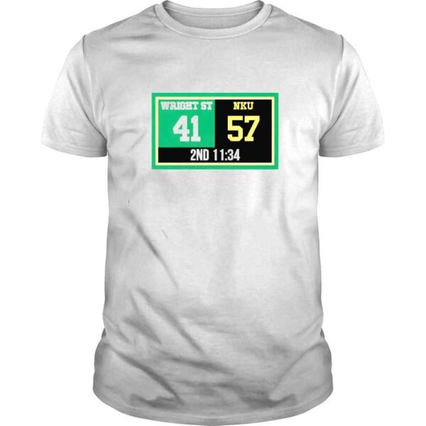 wright State vs Northern Kentucky 4157 2nd shirt