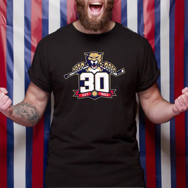 30 Anniversary Florida Panthers Classic TShirt