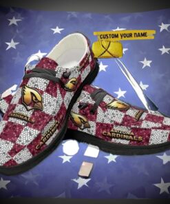 Arizona Cardinals Football Personalized Dude Shoes hot