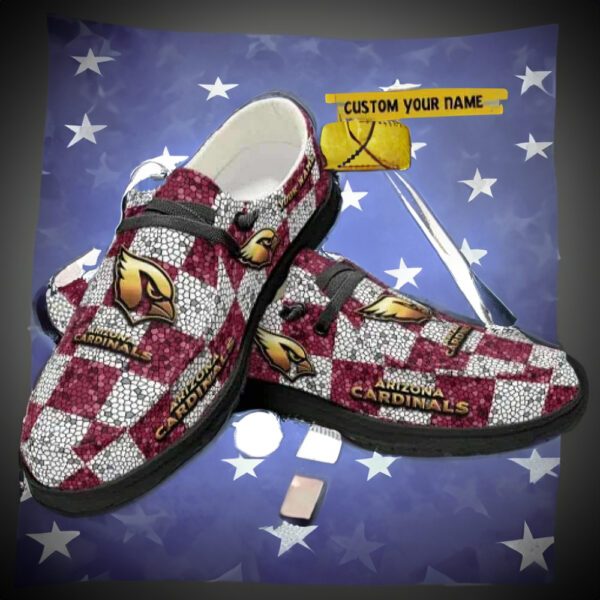 Arizona Cardinals Football Personalized Dude Shoes hot