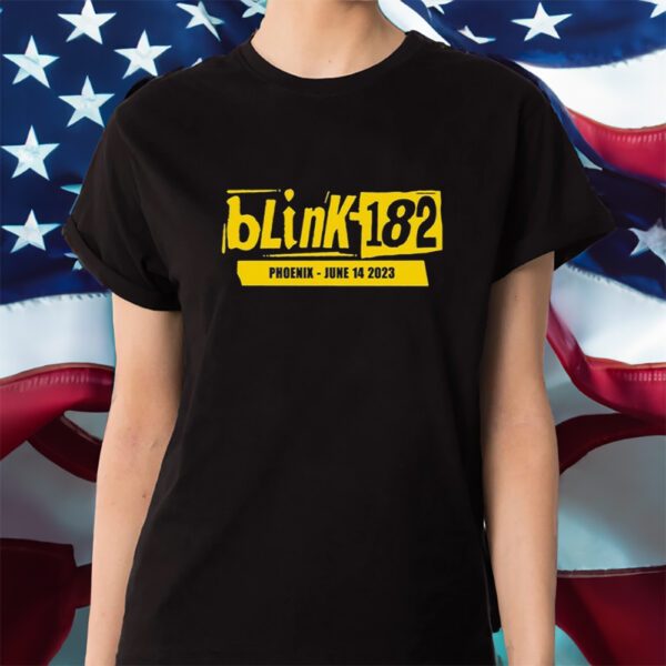 Blink-182 06 14 2023 Footprint Center Phoenix Az Shirt