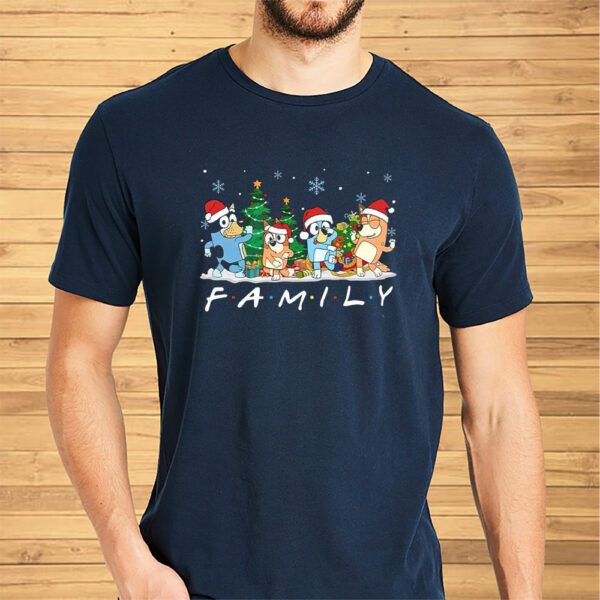 Bluey Family Christmas Shirt