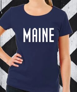 Boston Wearing Maine Warmup TShirt