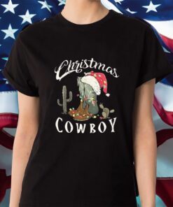 Christmas Cowboy Boot Sweat Shirt