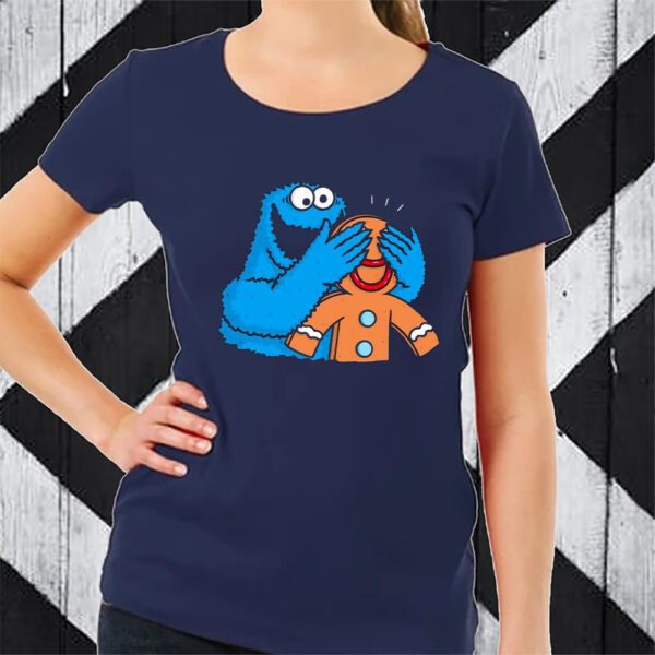 Cookie Monster Blindfold Gingerbread Sunny TShirt