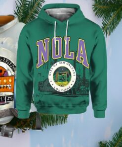 Damian Lillard Milwaukee Bucks NOLA Green Hoodie Shirts