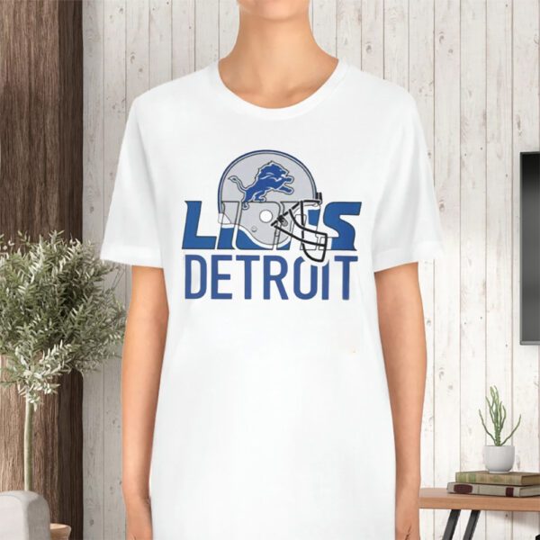 Detroit Lions Helmet Logo 2023 TShirt