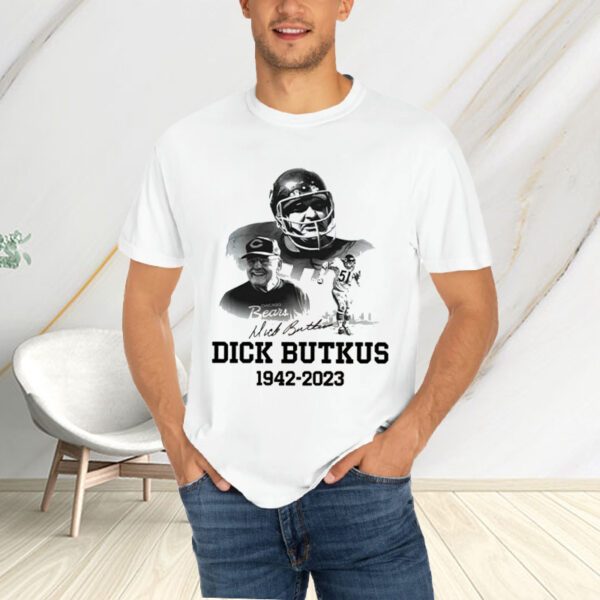 Dick Butkus Chicago Bears Football T-Shirts