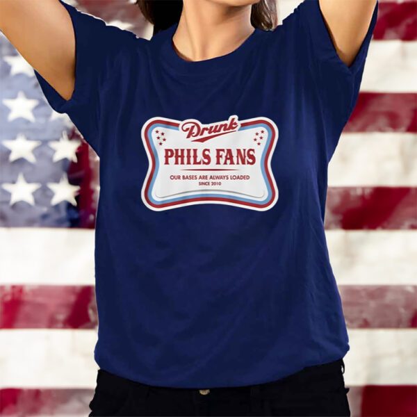 Drunk Phils Fans High Life T-Shirts