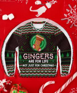 Ginger Are For Life Not Just For Christmas Ugly Sweaters