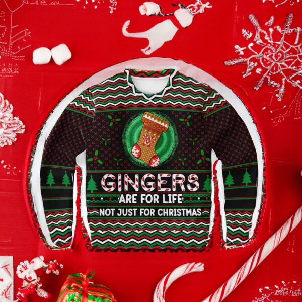 Ginger Are For Life Not Just For Christmas Ugly Sweaters