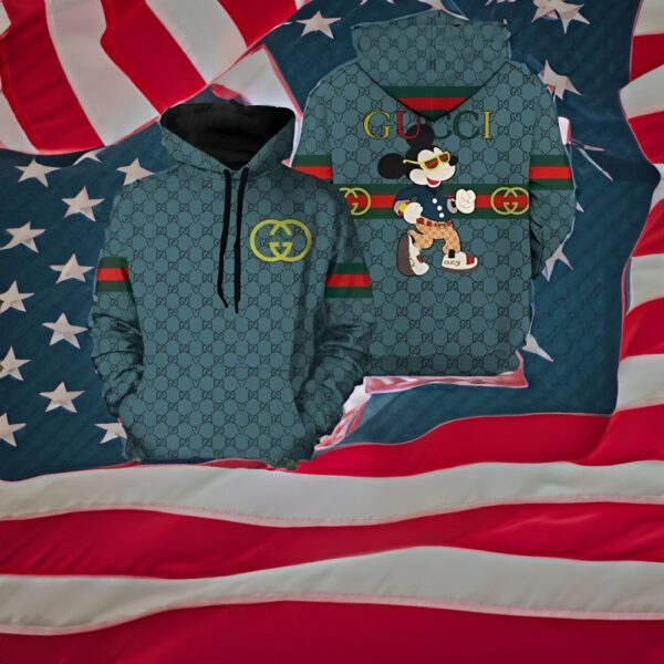 Gucci Mickey Mouse Luxury Brand Hoodie Gift For Disney Fans Shirts