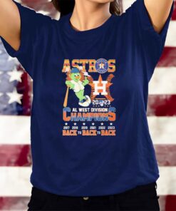 Houston Astros 2023 AL West Division Champions T-Shirts