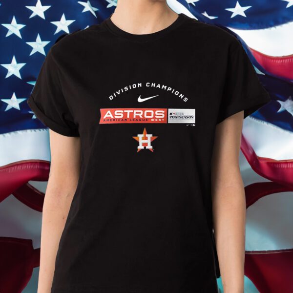 Houston Astros Nike 2023 Al West Division Champions Shirt