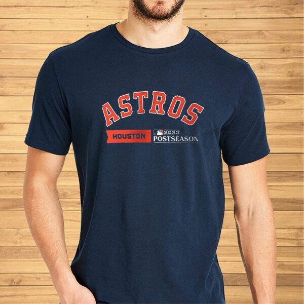 Houston Astros Nike 2023 Postseason Authentic Collection Dugout Shirt