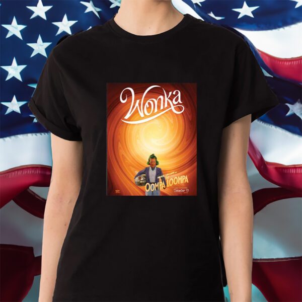 Hugh Grants Character Poster For Wonka Shirt