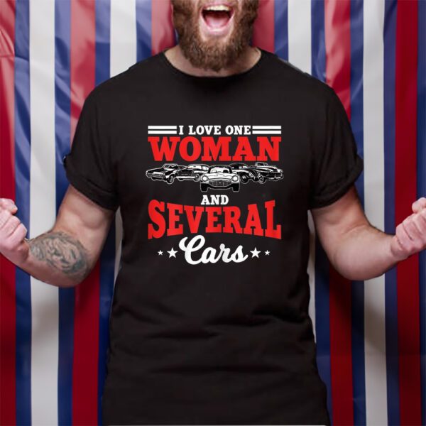 I Love One Woman And Several Cars Auto Mechanic Husband TShirt