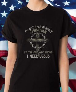 I’m Not That Perfect Christian I’m The One That Knows Shirt