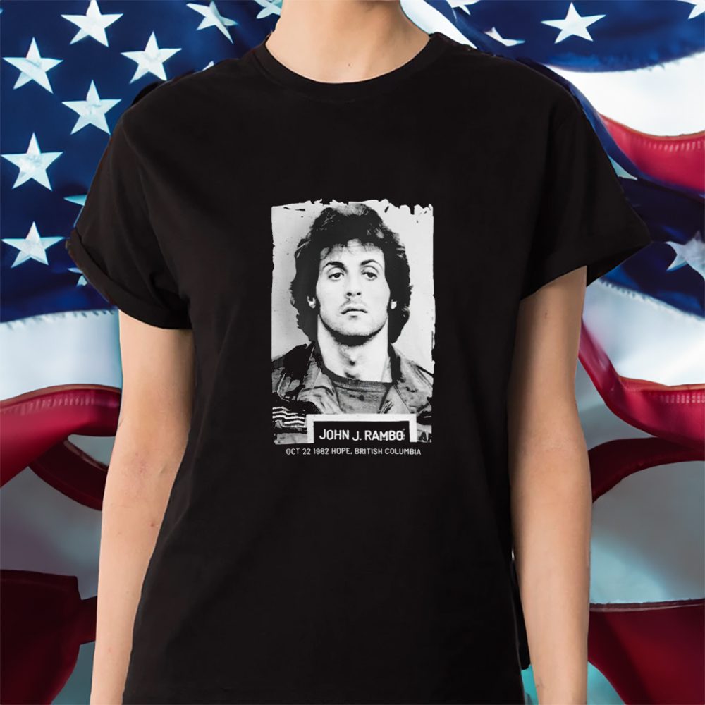 John Rambo Oct 22 1982 Hope British Columbia T-shirt - Breakingo