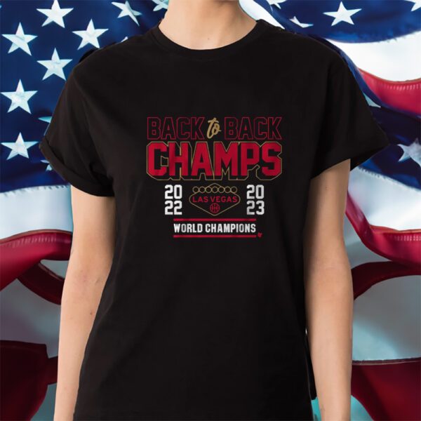 Las Vegas Back to Back Champs Shirts