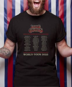 Luke Combs World Tour 2023 TShirt