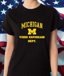 Michigan Video Espionage Dept Shirt