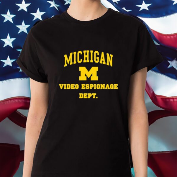 Michigan Video Espionage Dept Shirt